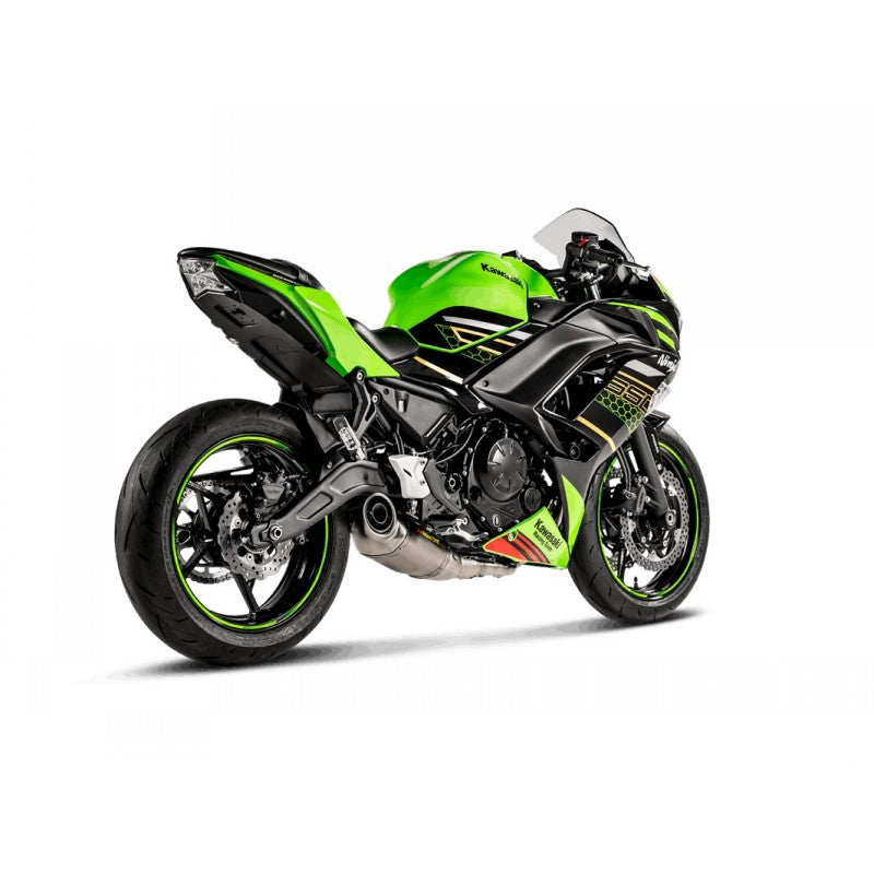 AKRAPOVIC S-K6R13-AFCRT/1 Racing Line (Titanium) for KAWASAKI Ninja 650 2023- Photo-2