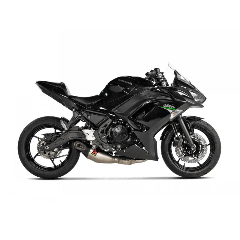 AKRAPOVIC S-K6R14-HEGEHT/2 Racing Line (Titanium) for KAWASAKI Ninja 650 2023- Photo-1