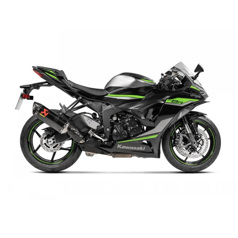AKRAPOVIC S-K6SO7-HZC/3 Slip-On Line (Carbon) for KAWASAKI Ninja ZX-6R 2009- Photo-1