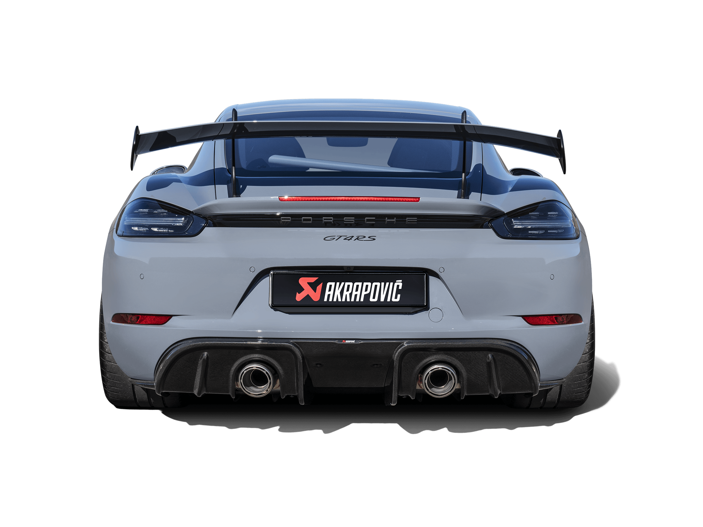 AKRAPOVIC S-PO/TI/24 Slip-On Race Line (Titanium) for PORSCHE 718 Cayman GT4RS 2022-2024 Photo-2