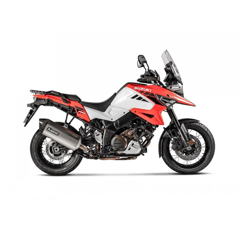 AKRAPOVIC S-S10SO18-HAFT Slip-On Line (Titanium) for SUZUKI V-STROM 1050 2020- Photo-1