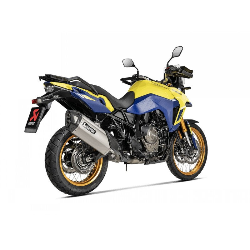AKRAPOVIC S-S8SO1-HAFT Slip-On Line (Titanium) for SUZUKI V-STROM 800DE 2022- Photo-1