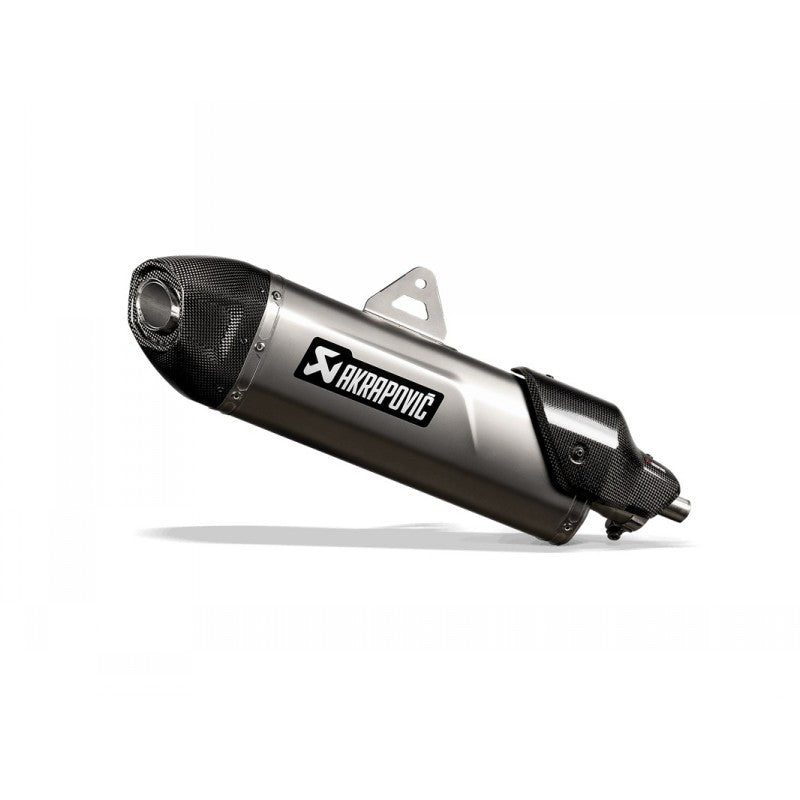 AKRAPOVIC S-T12SO6-HJA Slip-On Line (Titanium) for TRIUMPH Tiger 1200 GT / RALLY 2022- Photo-0