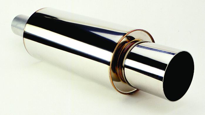 HKS 3106-EX007 Hiper Muffler Rear Section Only 170mm Photo-0