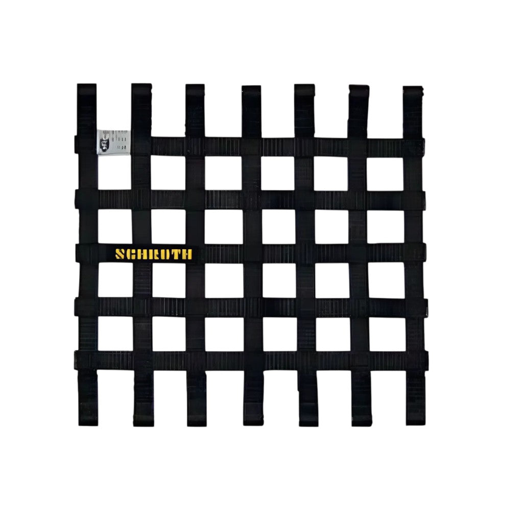SCHROTH 09055-0 Window Net 525 x 467mm SFI/FIA, Black Photo-0