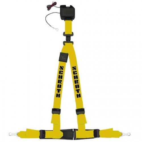 SCHROTH 11013 Seat Belt Asm-autocontrol 2 3-point 50 mm (2“) Left, ECE, Yellow Photo-0
