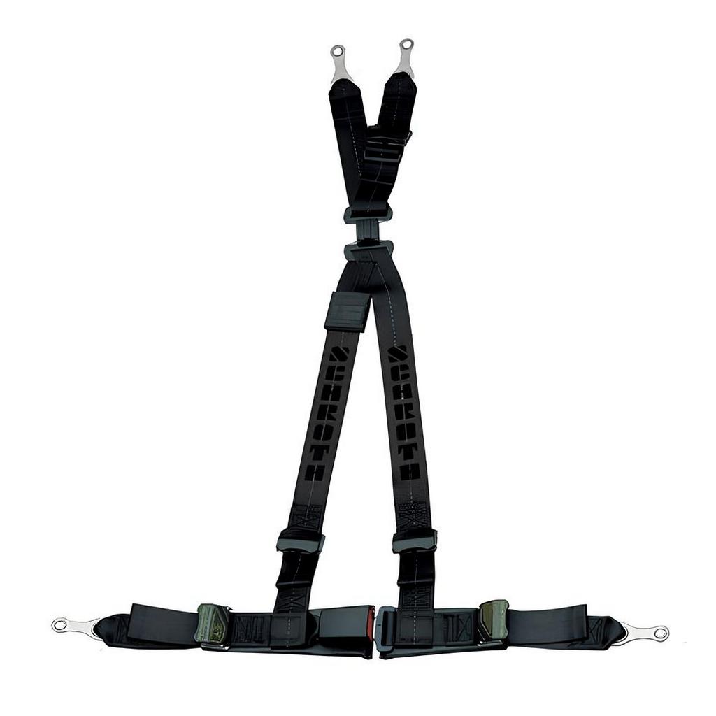 SCHROTH 16590E Seat Belt Rallye 4 4-point 50 mm (2“) Right, Asm, ECE, Black Photo-0