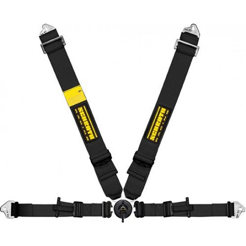 SCHROTH 20001 Seat Belt Profi 2 4-point Left (Asm With Flexible), Black Photo-0