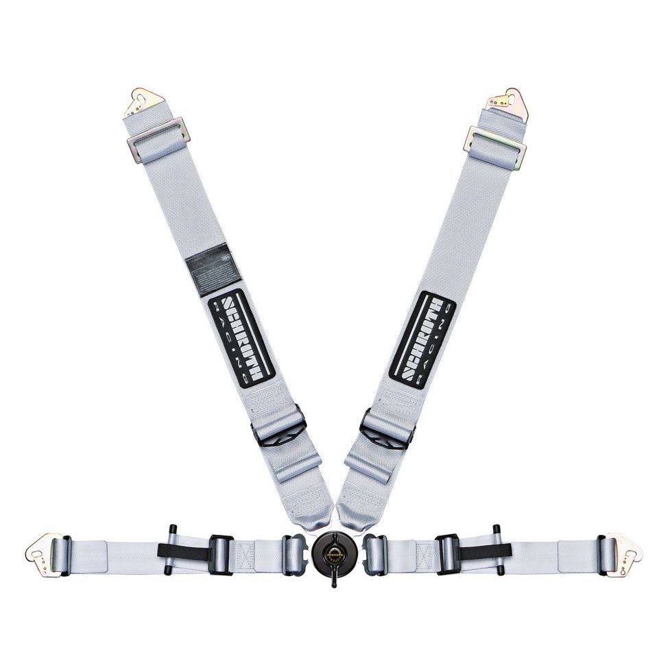 SCHROTH 20901 Seat Belt Profi 2 4-point Left (Asm With Flexible), Silver Photo-0