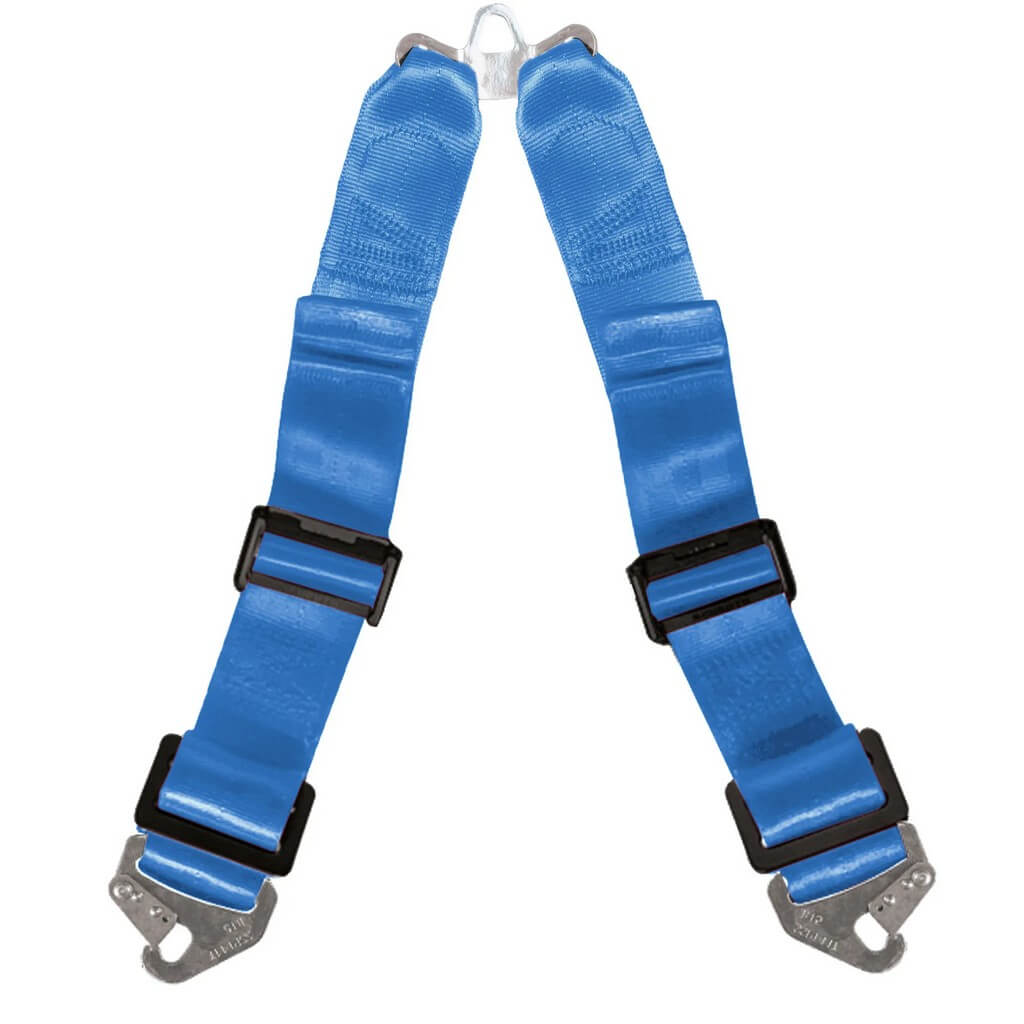 SCHROTH 49114 T-Bar Crutch Strap Anti-sub Strap 2, Blue Photo-0