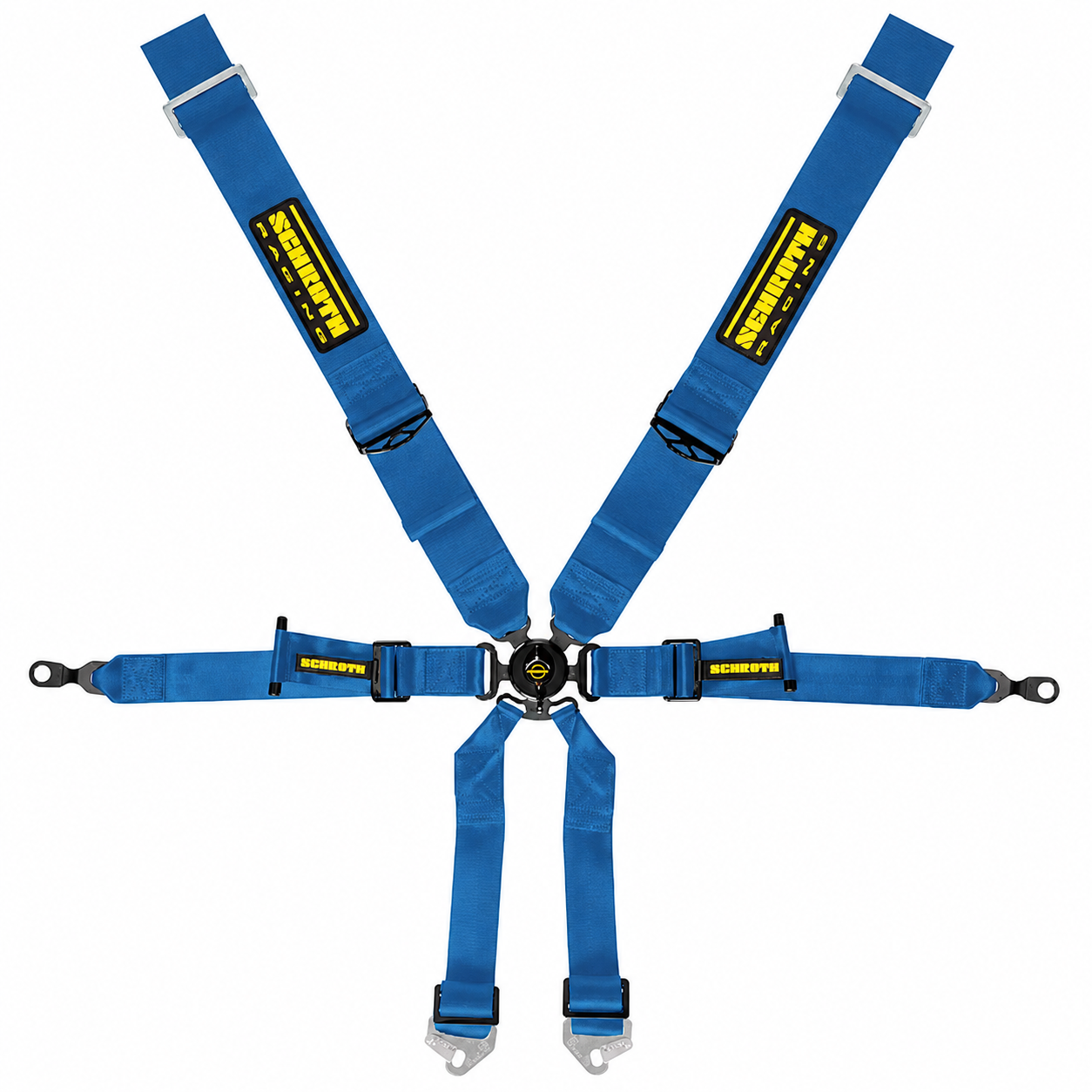 SCHROTH 94690-1 Racing Harness Profi 3x2 6-Point, Blue for PORSCHE 911 (996 / 997) Photo-0