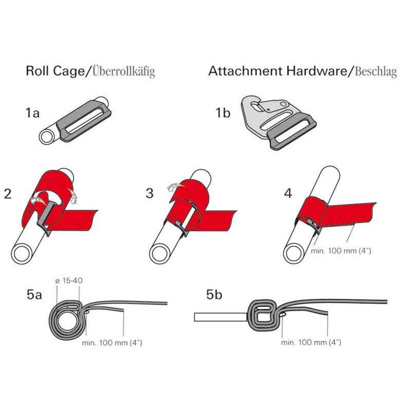 SCHROTH LV4 2-bar Slide for 50 mm / 2\" Webbing Photo-1