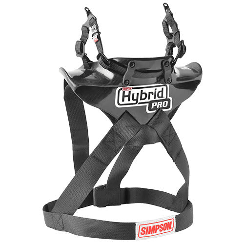 Simpson HYPL.MED.F.M61.FIA Neck Restraint Hybrid ProLite Female MEDIUM Adjustable sliding tether w/ M61 quick release helmet anchors Photo-0
