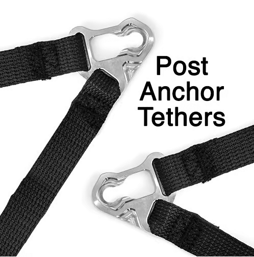 Simpson HYPL.SML.11.PA.FIA Neck Restraint Hybrid ProLite SMALL Adjustable sliding tether Post anchor compatible Photo-2