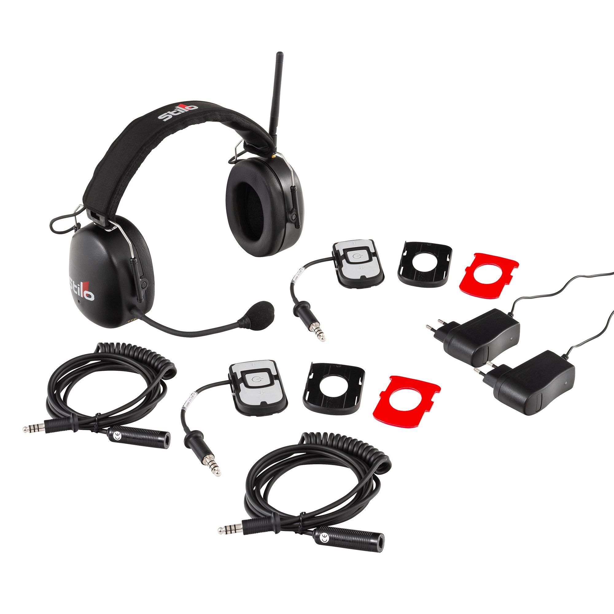 STILO CQ0010 VerbaCom - Wireless communication system - Two Car to Pit Headset Photo-0