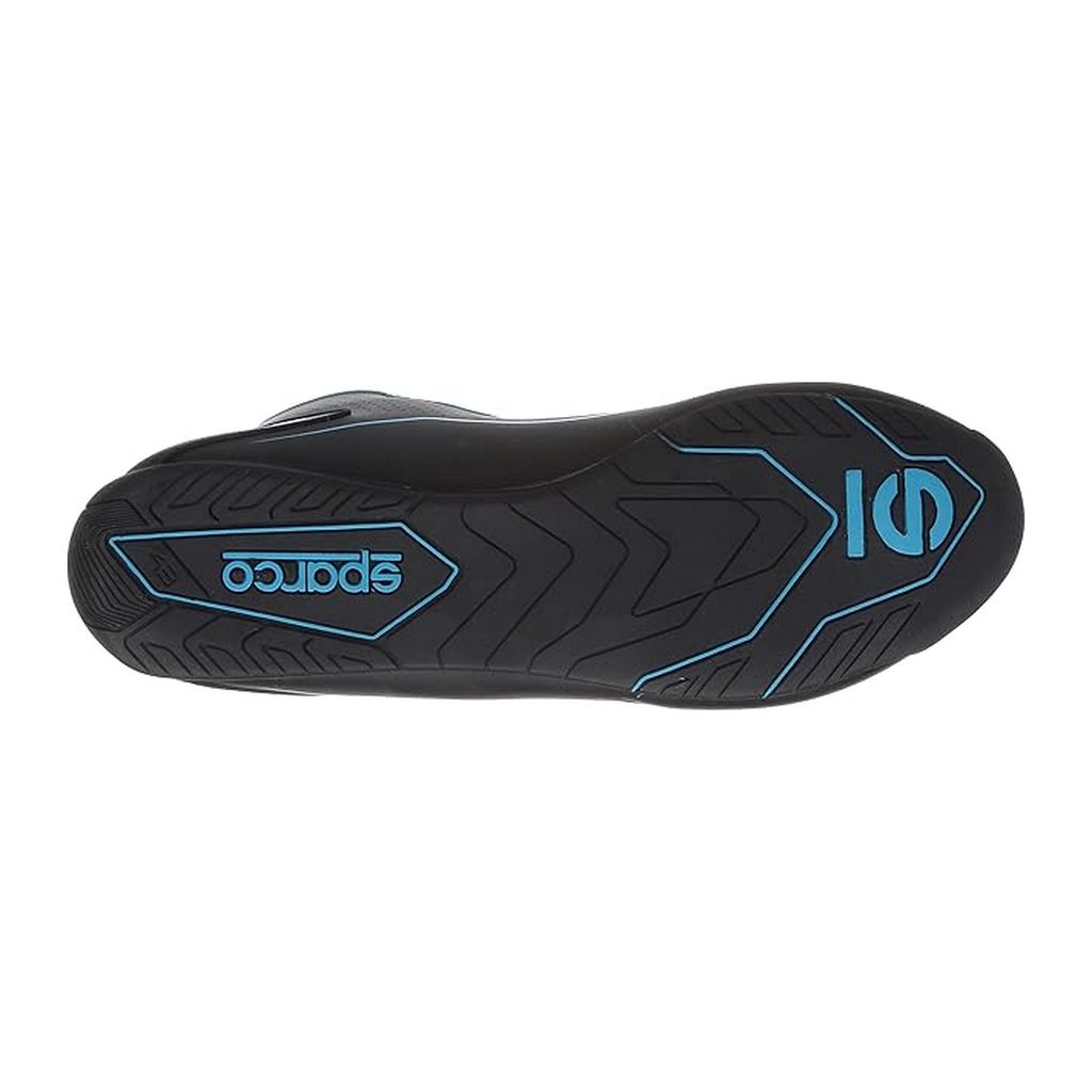 SPARCO 00126943NRAZ Karting Shoes K-Pole, Black / Blue, Size 43 Photo-2