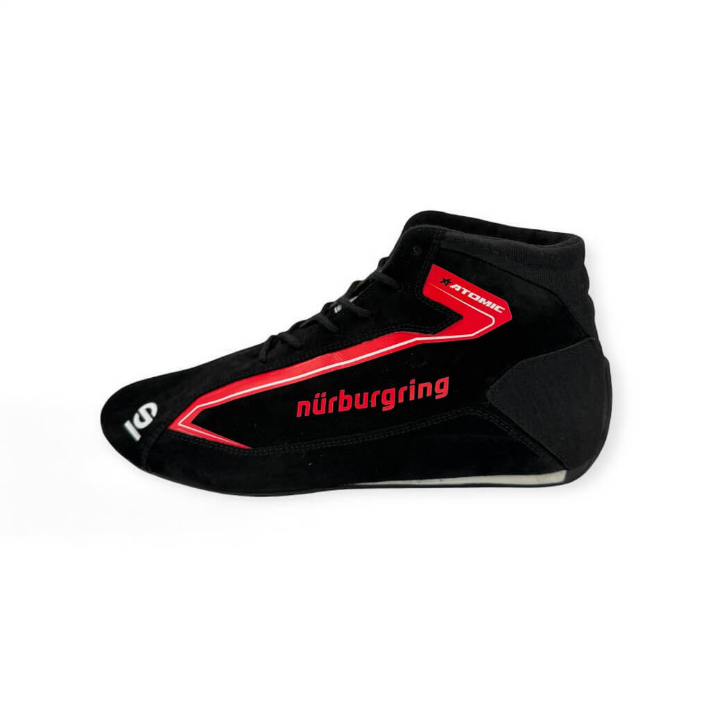 SPARCO 001295SP_25NBR43 Shoes Slalom+ Nurburgring Edition, Black / Red, Size 43 Photo-1