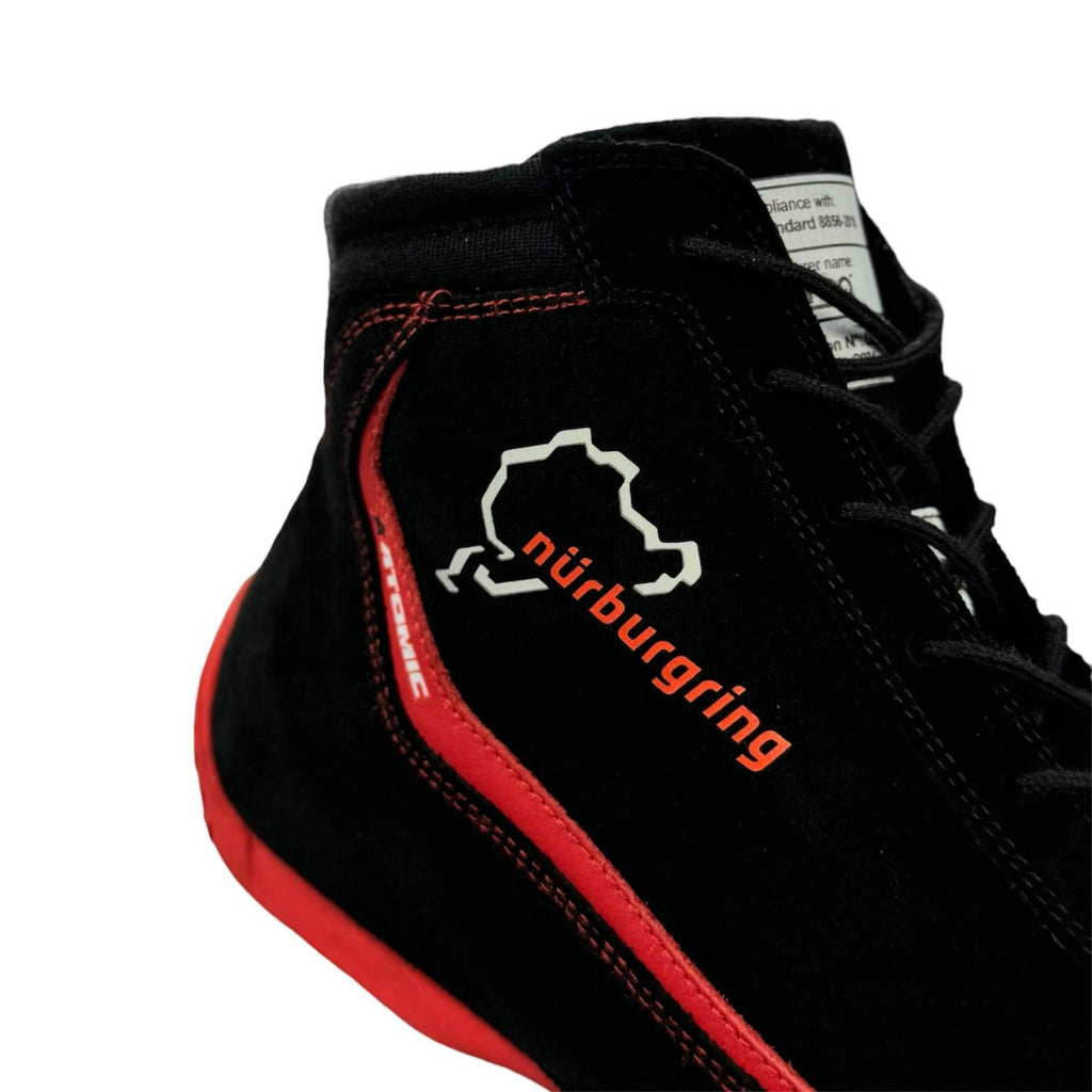 SPARCO 001295SP_NBR44 Shoes Slalom Nurburgring Edition, Black / Red, Size 44 Photo-3
