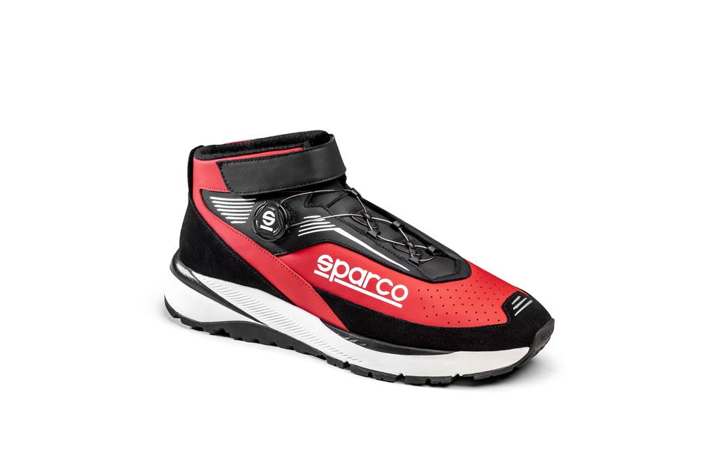 SPARCO 0012B245NRRS Racing shoes CHRONO black/red size 45 Photo-0