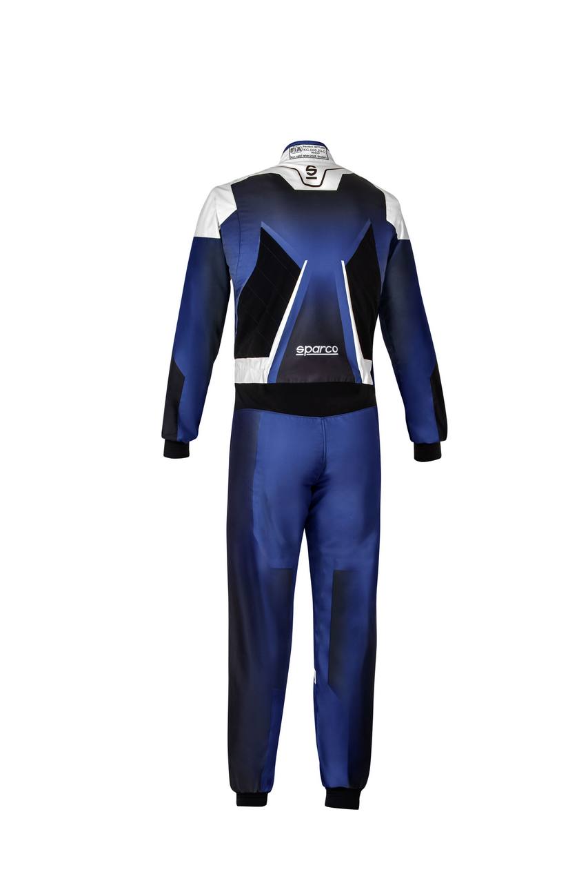SPARCO 00231054EBNR Karting suit PRIME K 8877-2022 black/blue 54 Photo-1