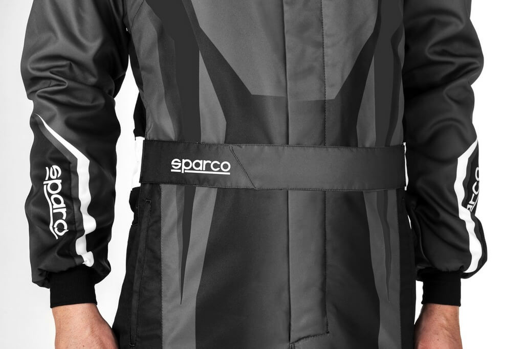SPARCO 00231046NRGR Karting suit PRIME K 8877-2022 black/grey 46 Photo-2
