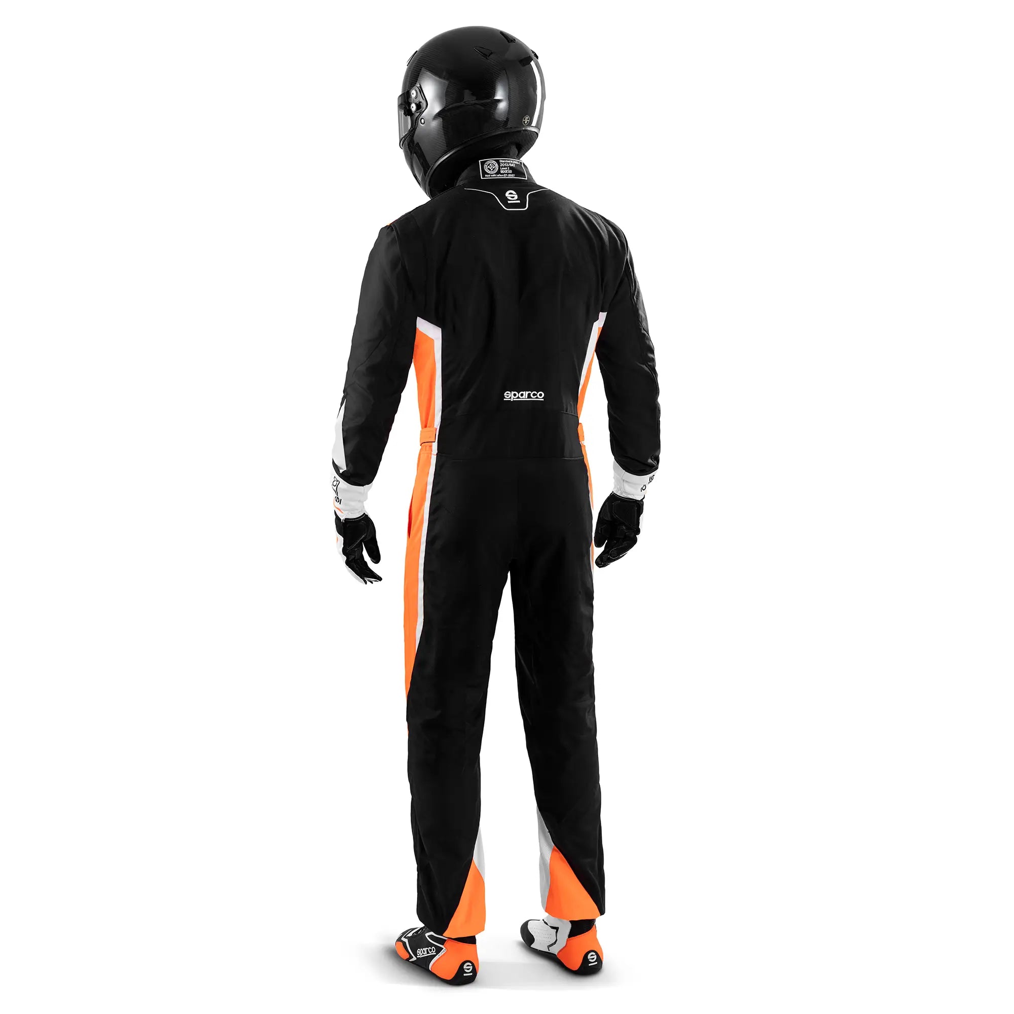 SPARCO 002341NAFB4XL Kart suit K44 Kerb Black/Fluo orange/White XL Photo-2