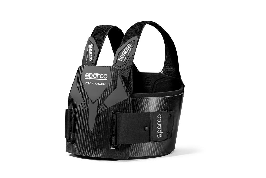 SPARCO 002407KNR1S Karting protection PRO-CARBON 8870 black S Photo-0