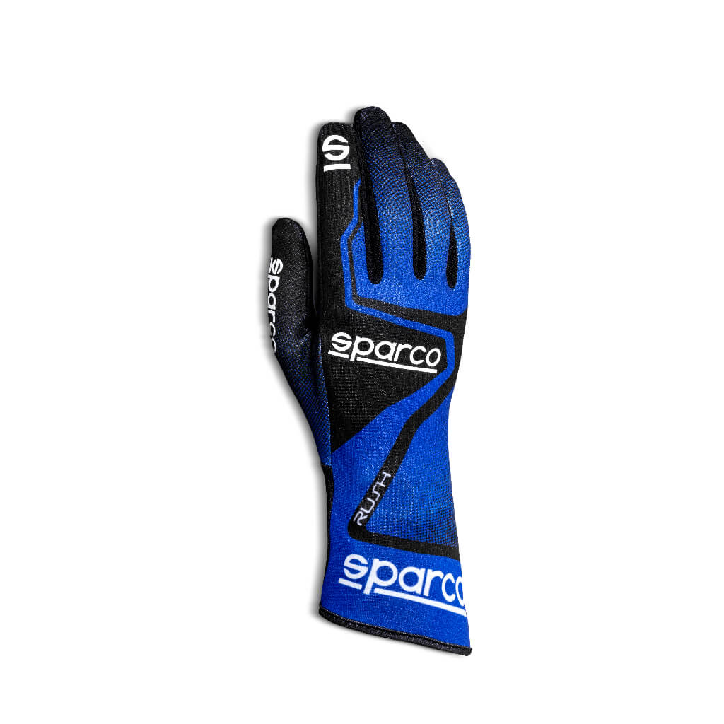 SPARCO 00255604BXNR Kart gloves RUSH, child, blue/black, size 4 Photo-0