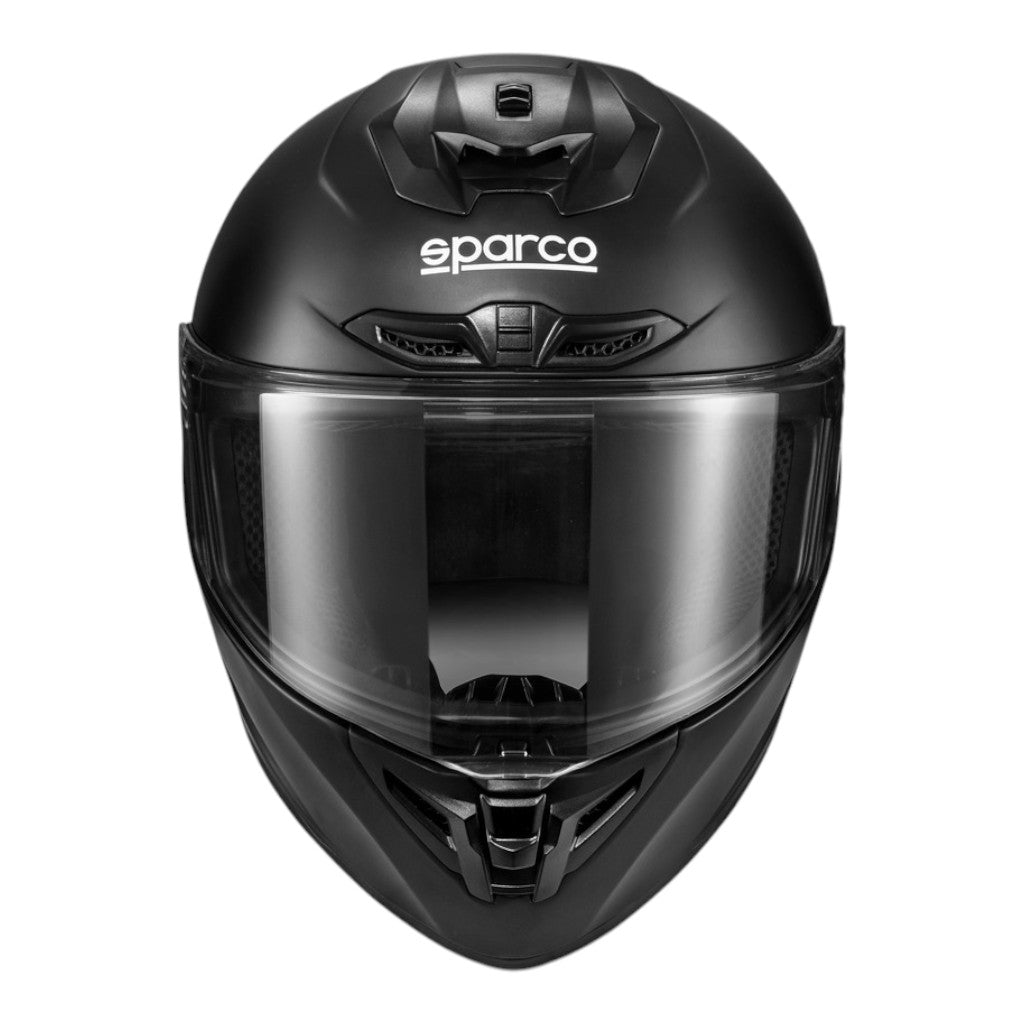 SPARCO 003378NR0XS Full-Face Racing Helmet X-Pro ECE06, Black, Size XS Photo-1