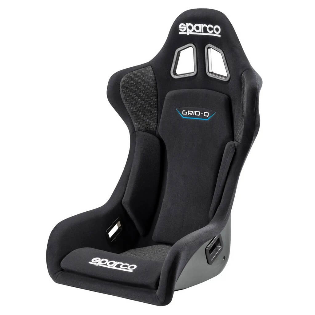 SPARCO 008009RNR Racing Seat Grid Q QRT, FIA 8855-1999, Black Photo-0