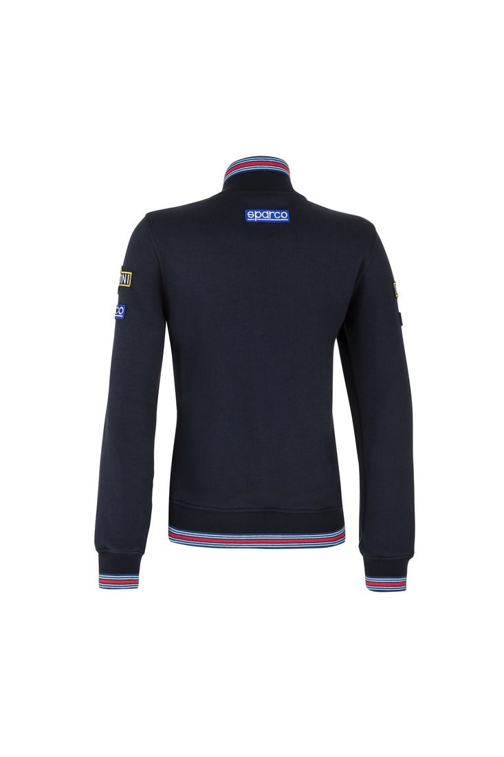 SPARCO 013033MRBM1S Full zip sweatshirt MARTINI RACING LADY navy blue S Photo-1