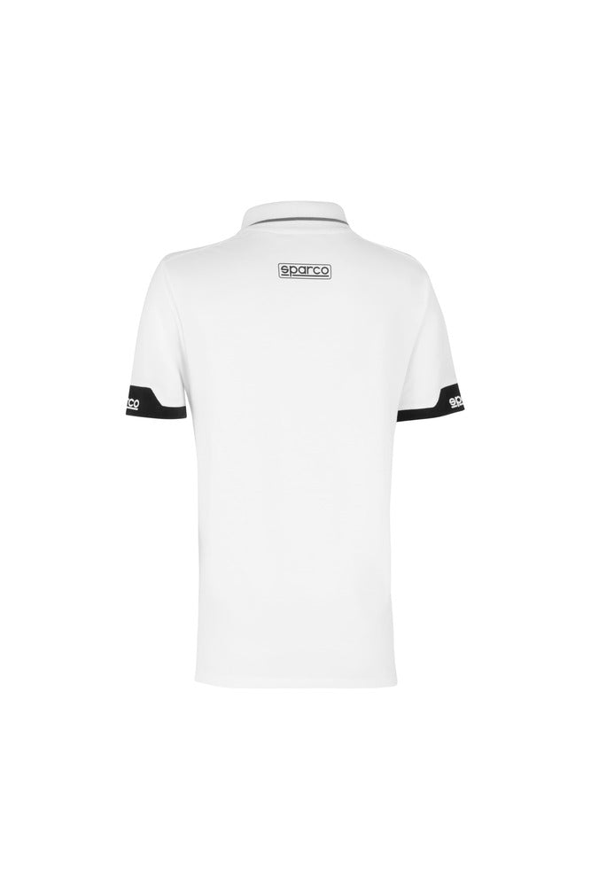 SPARCO 013036LBI0XS Polo zip lady white XS Photo-1