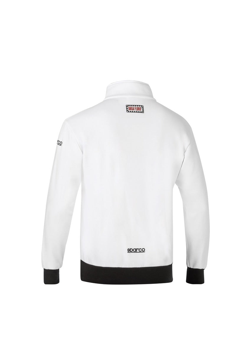 SPARCO 013046AMBI6XXX Full zip SWEATSHIRT TF ARTURO MERZARIO #AM3 white 3XL Photo-1