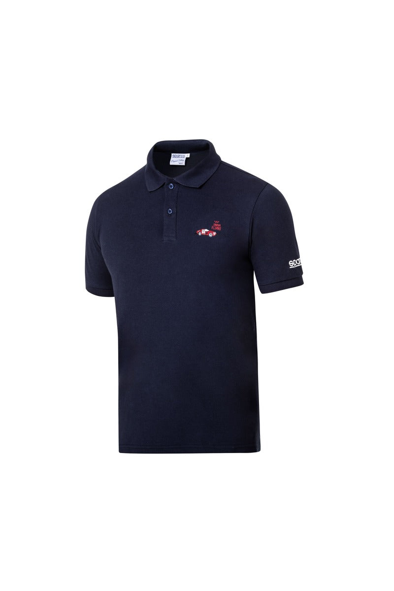 SPARCO 013048TFBM3L Polo TARGA FLORIO #P2 navy blue L Photo-0