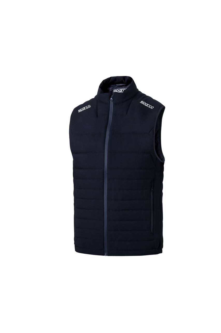 SPARCO 013050BM3L Vest navy blue L Photo-0