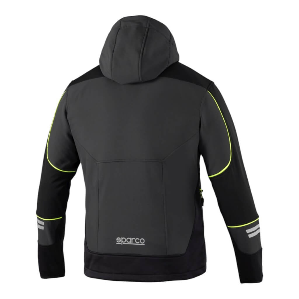 SPARCO 02412GSGF7XXX Soft-Shell Tech York, Grey/Yellow, Size 4XL Photo-1