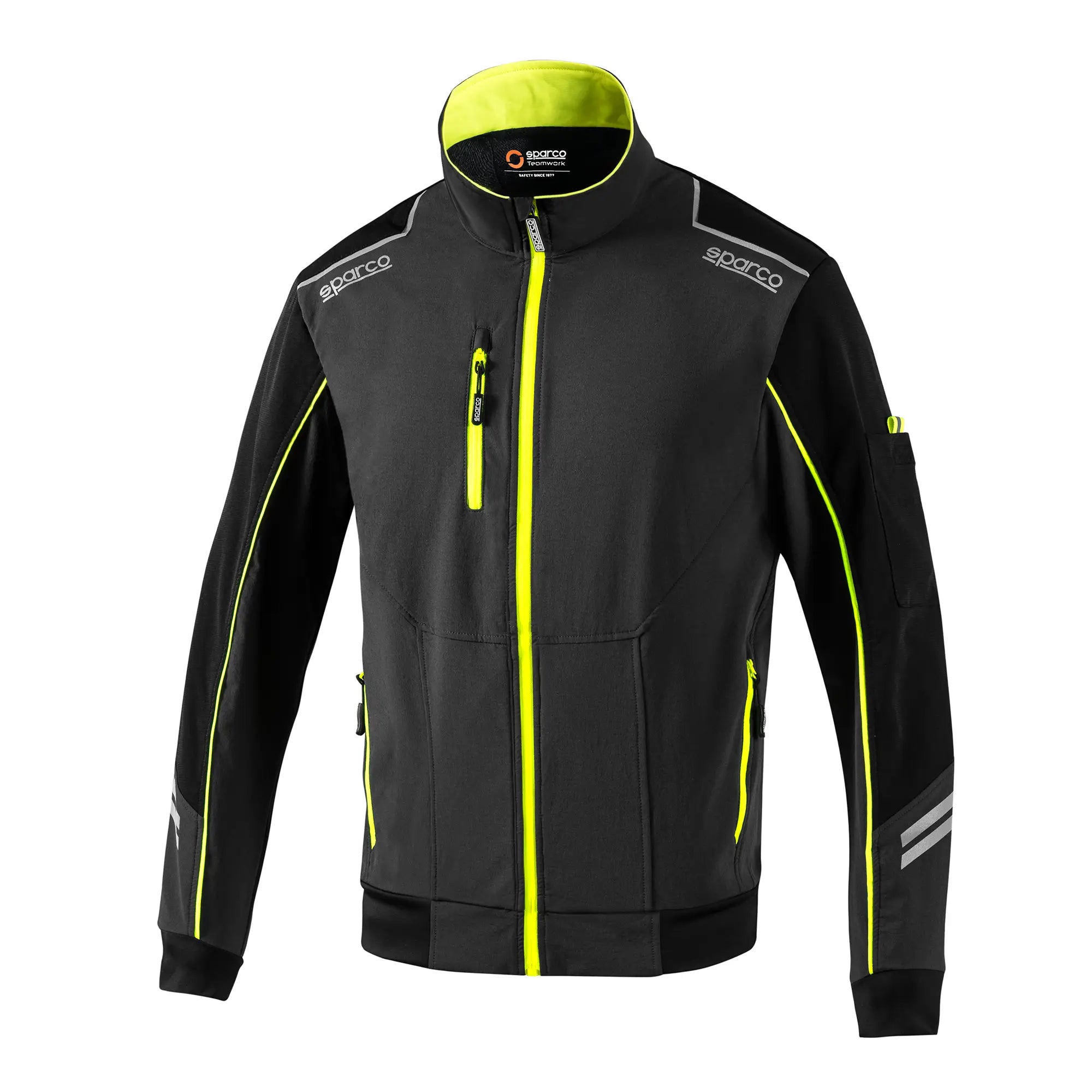 SPARCO 02413GSGF0XS Light-shell Tech Austin grey / yellow fluo XS Photo-0