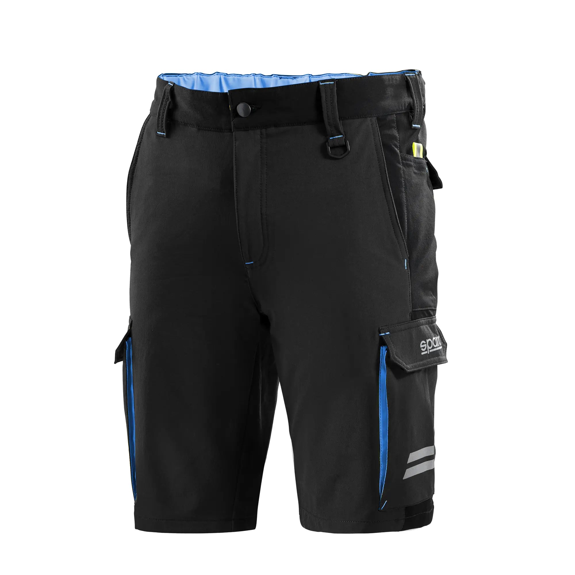 SPARCO 02418NRAZ0XS Shorts Tech Atlanta Black/Light Blue XS Photo-0