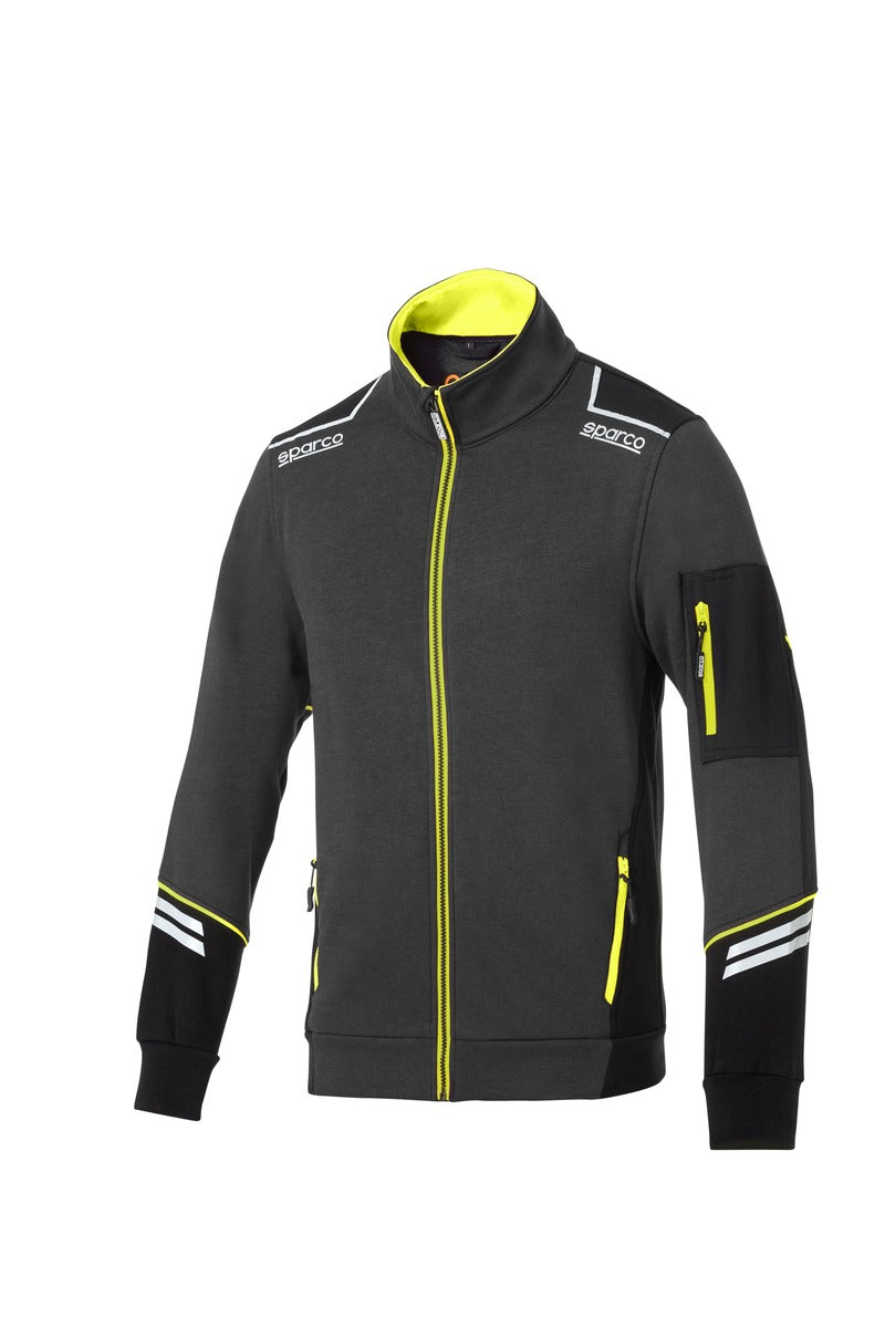 SPARCO 02429GSGF2M Mechanic's tech full zip TW grey/yellow M Photo-0