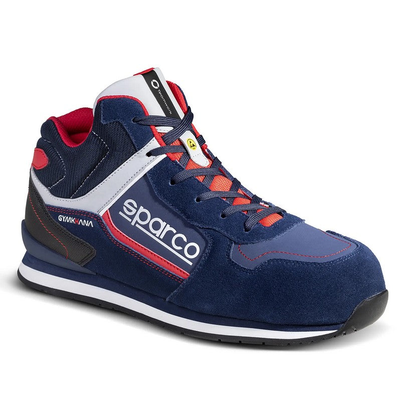 SPARCO 0753644BMRS Shoes Gymkhana-H Olympus S3 ESD blue marine/red 44 Photo-0