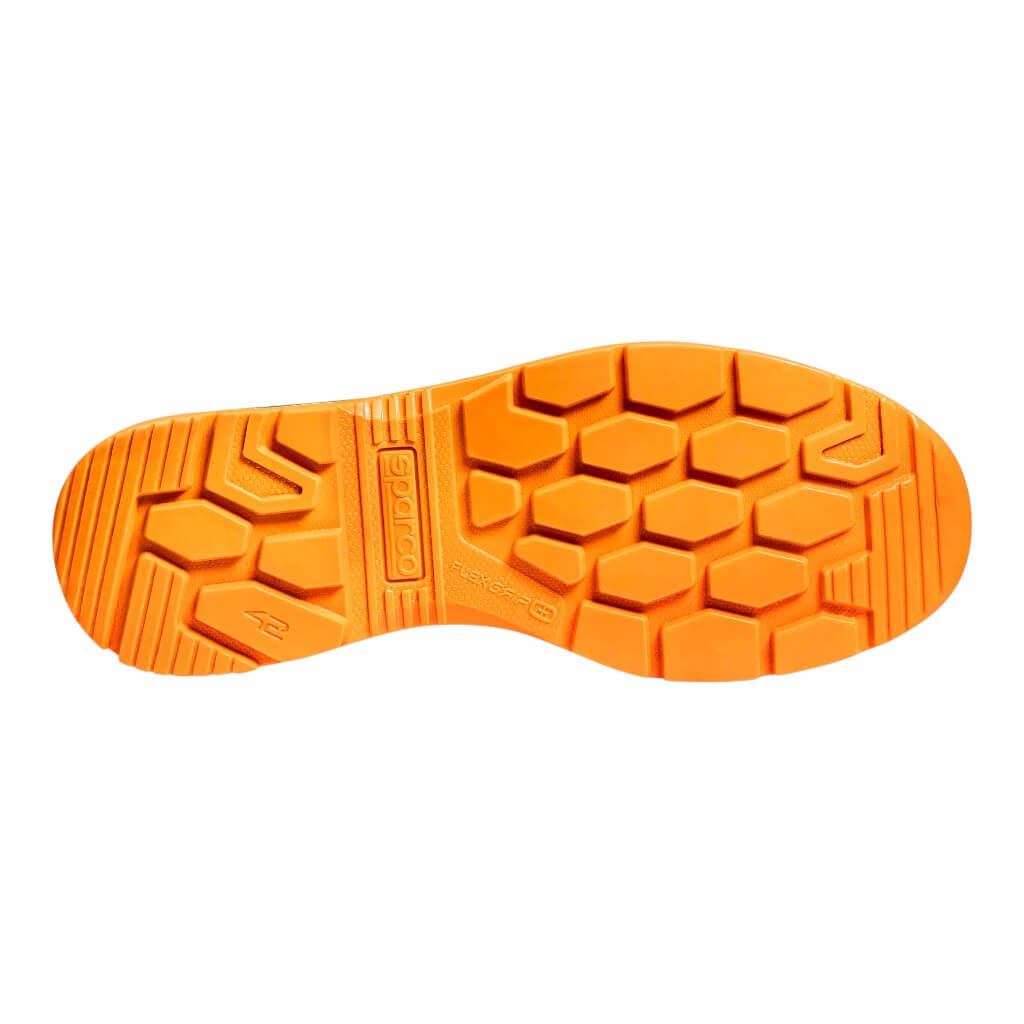 SPARCO 07538GU48BMAF Mechanics Shoes Indy Meteor Gulf S1PS, Navy Blue/Fluo Orange, Size 48 Photo-2
