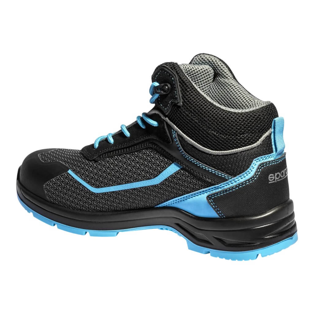 SPARCO 0754242NRCE Mechanics Shoes Indy-He Sunny S3, Black/Heavenly, Size 42 Photo-1