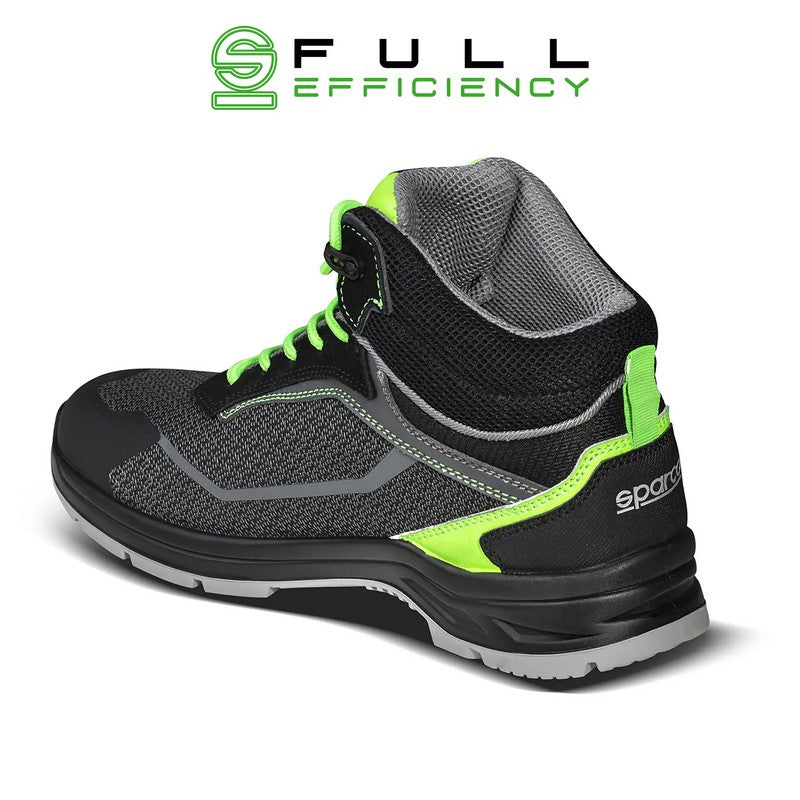SPARCO 0754241NRVF Shoes Indy-He Ranger S3 ESD Black/Green fluo 41 Photo-1