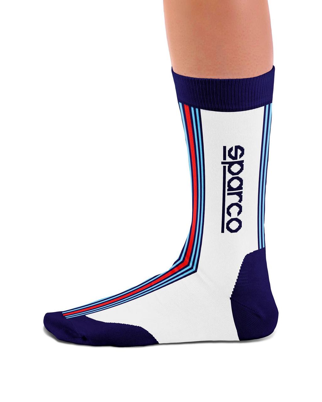SPARCO 099145MRBIBMN2 Iconic design socks MARTINI RACING navy blue/white 41-46 Photo-1