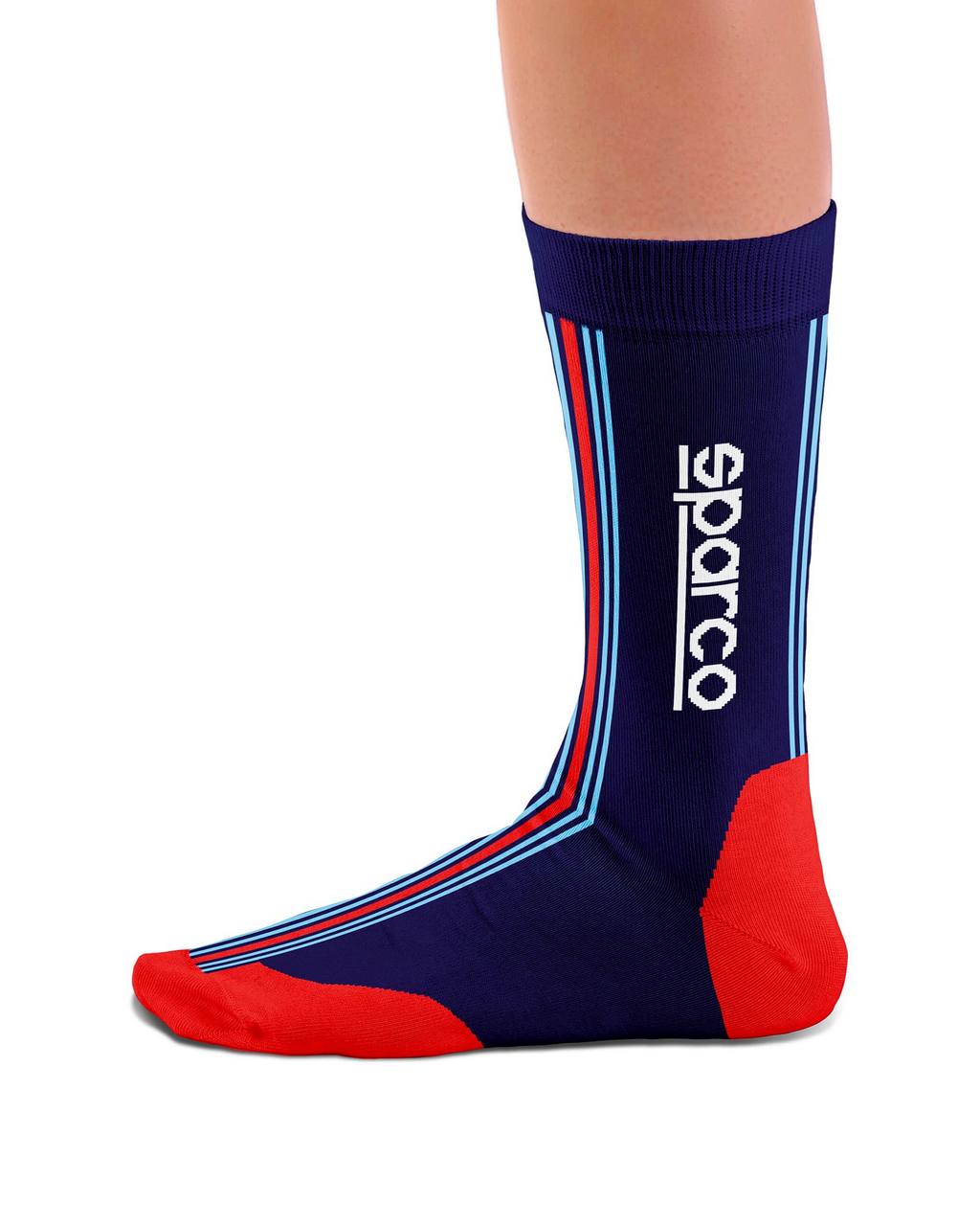 SPARCO 099145MRBMRSN2 Iconic design socks MARTINI RACING navy blue/red 41-46 Photo-1