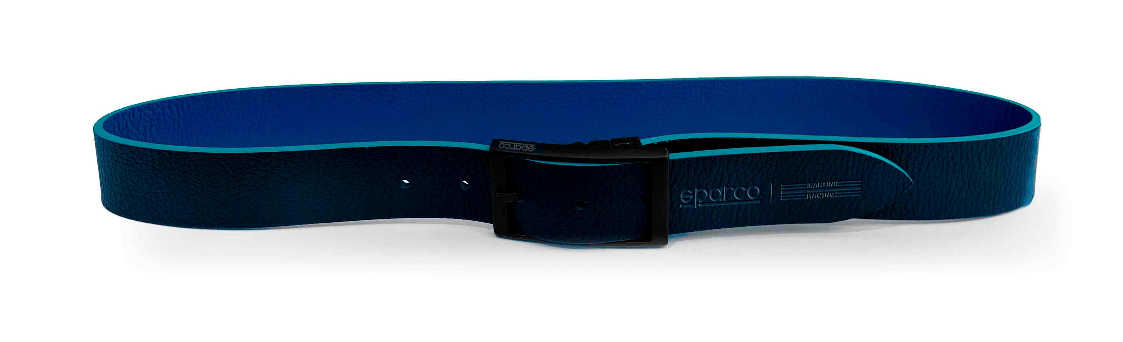 SPARCO 099149MRN2 Leather belt double face MARTINI RACING 105 cm Photo-3