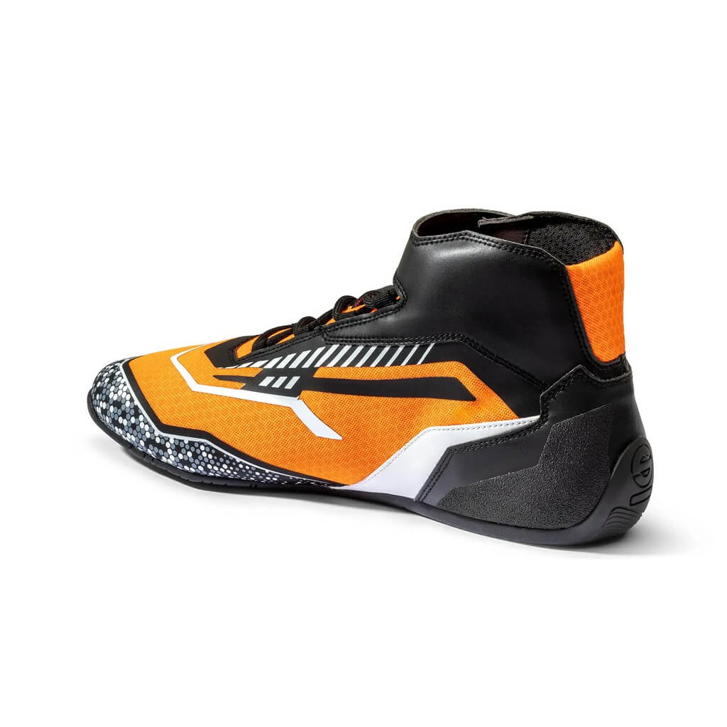 SPARCO BKB0001B0K04042 Karting Shoes K-Rock, Black / Fluo Orange, Size 42 Photo-2