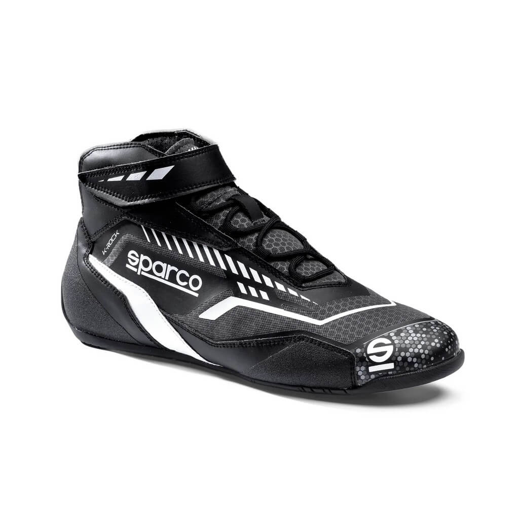 SPARCO BKB0001B0K10045 Karting Shoes K-Rock, Black / Grey, Size 45 Photo-1