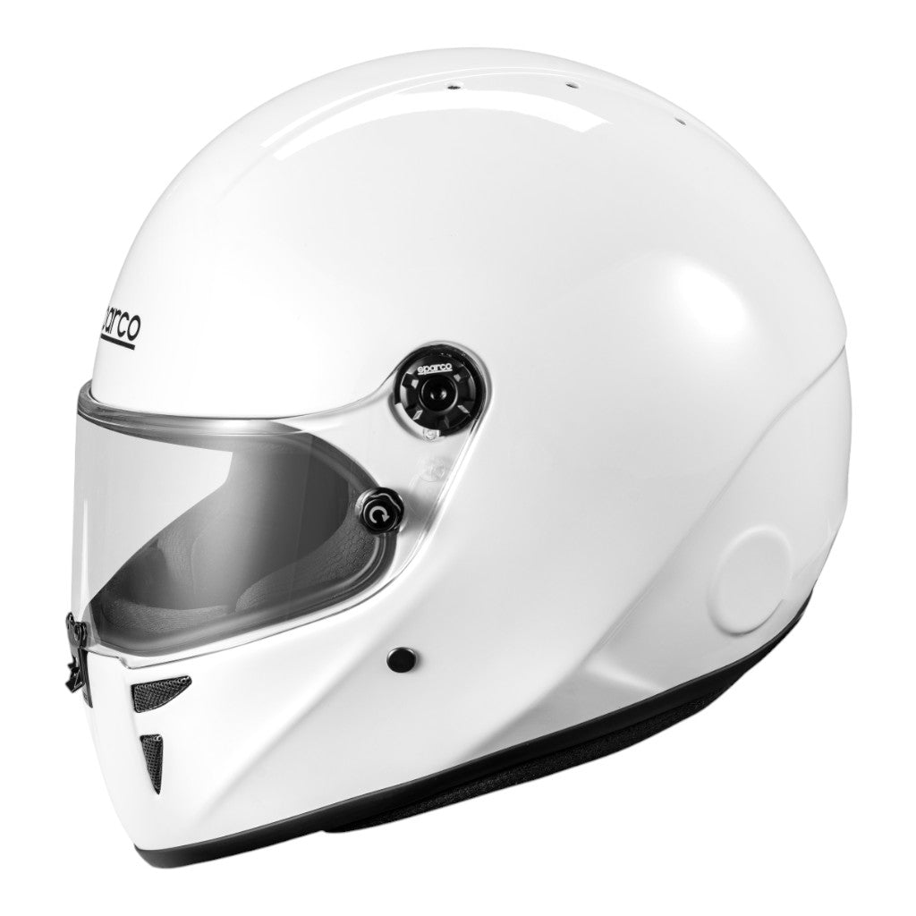 SPARCO BKH0003B0W0800L Karting Helmet Stealth CMR, White/Black, Size L Photo-2