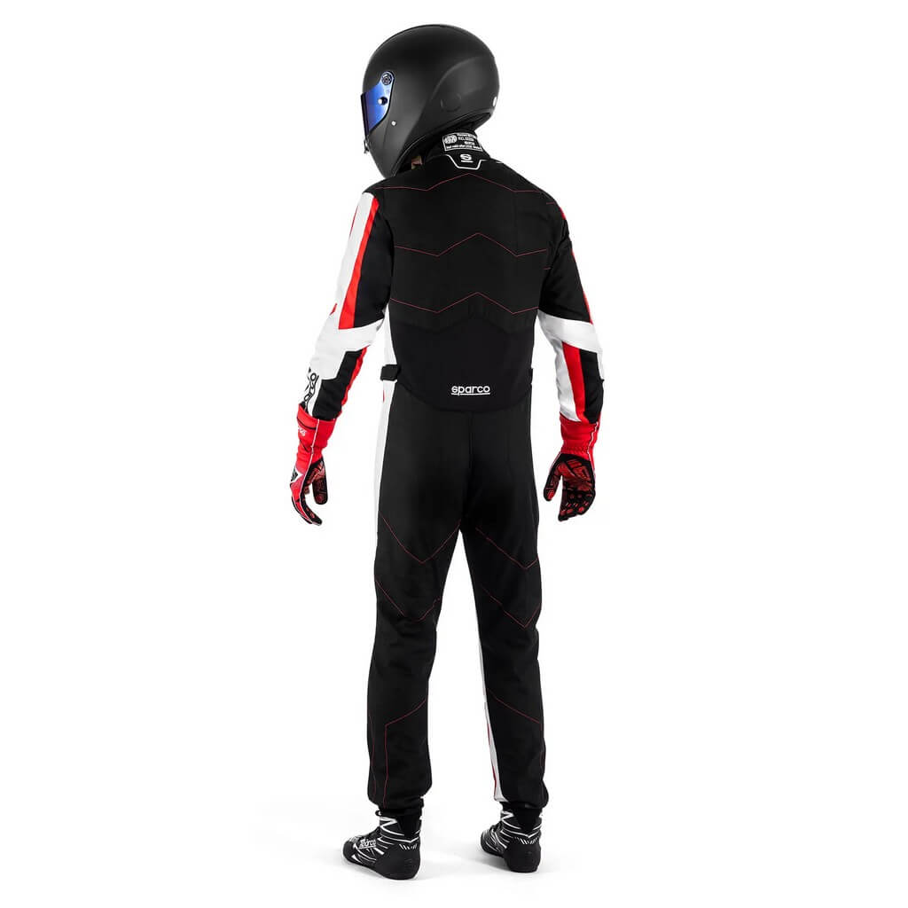 SPARCO BKS0011B0K1200S Karting Suit Kerb Advanced, Black / Red, Size S Photo-2